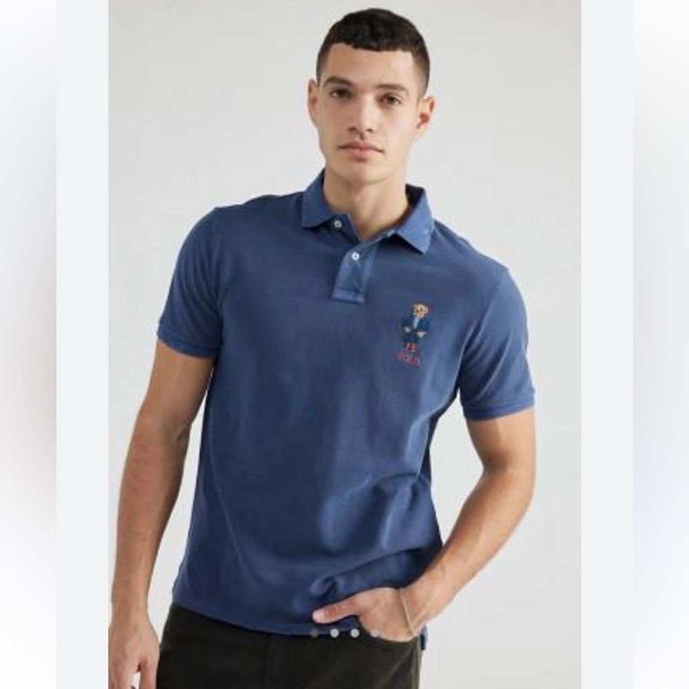 NWT Polo Ralph Lauren Polo Bear Navy Polo Shirt